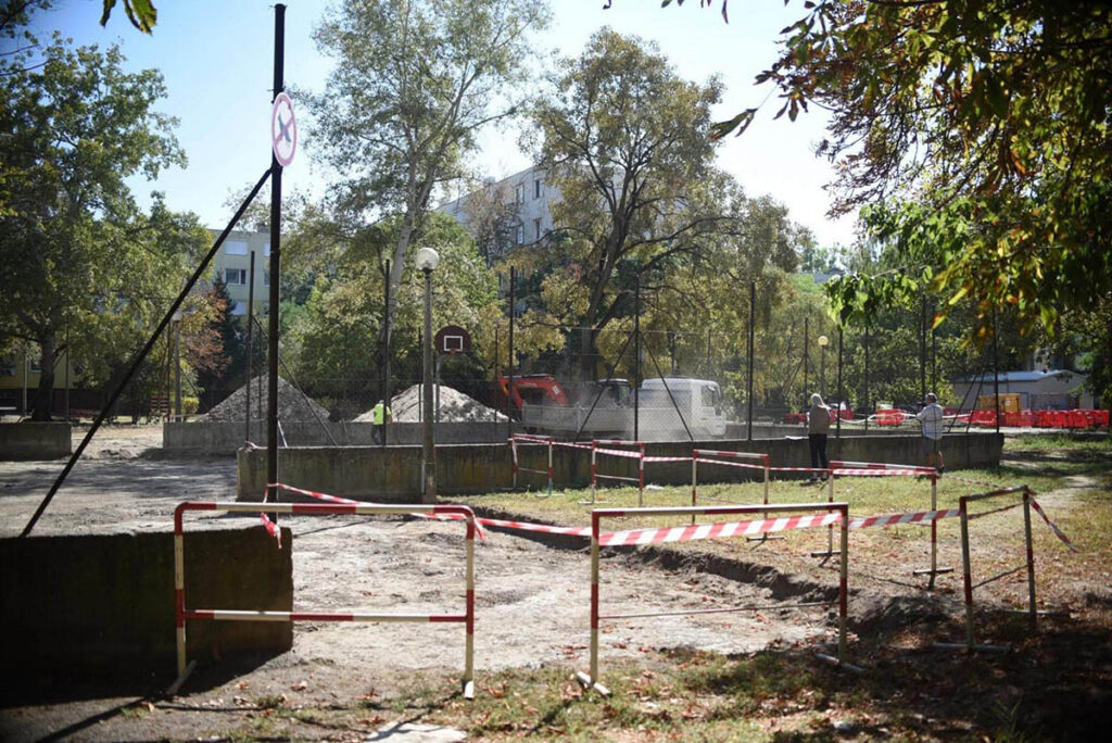 újul meg a Szilléri sugárúti tömbbelső Szegeden