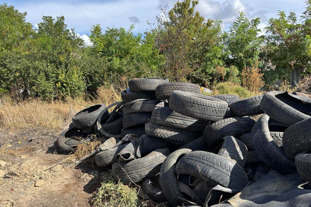 illegális hulladéklerakó Makó_